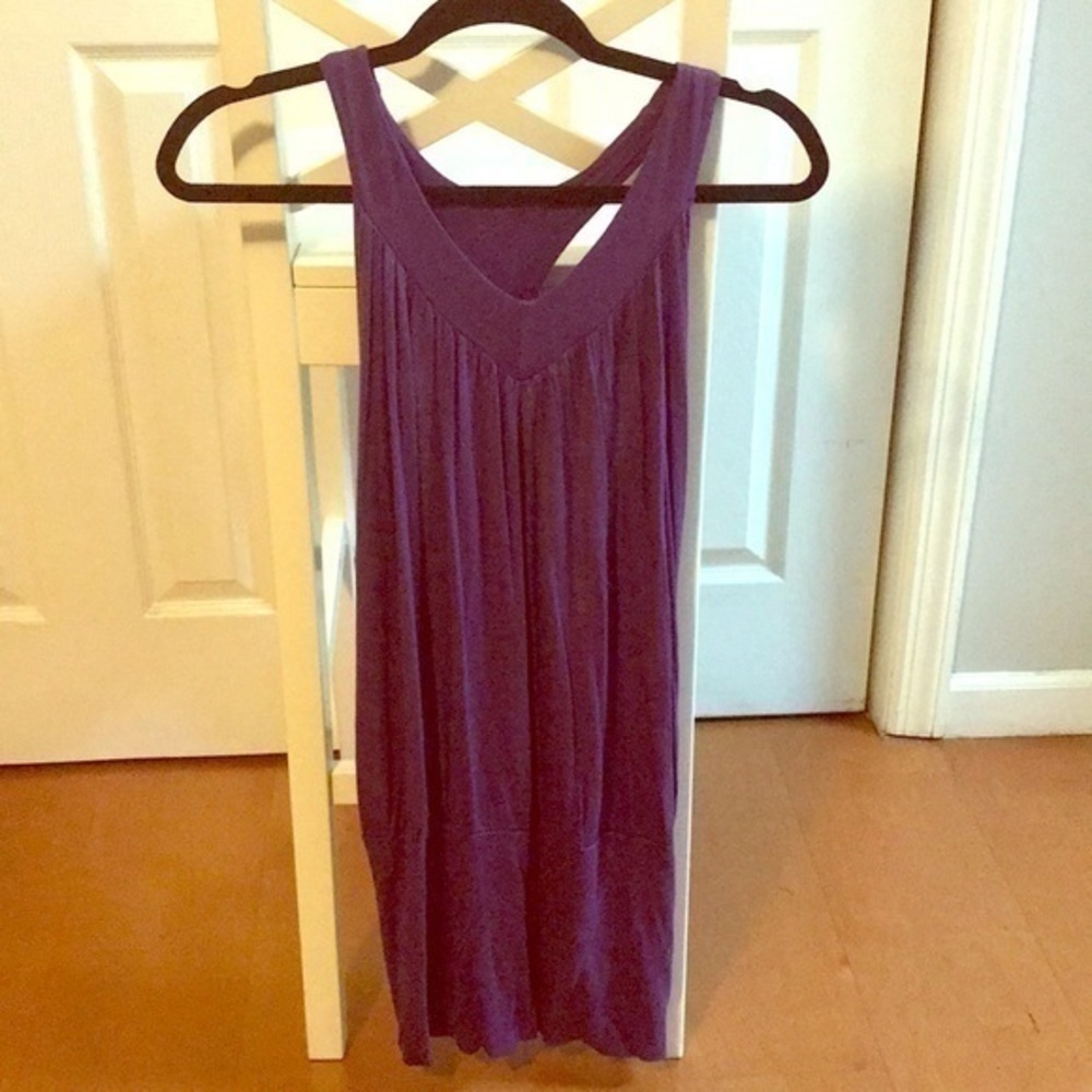 Purple Dress Loose on Top Tight on bottom Medium